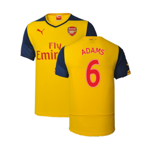 Arsenal 2014-15 Away Shirt (M) (Very Good) (ADAMS 6)_0