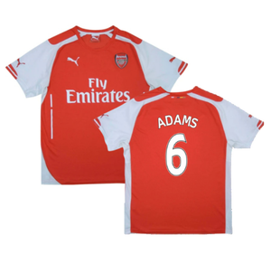 Arsenal 2014-15 Home Shirt (L) (ADAMS 6) (Very Good)_0