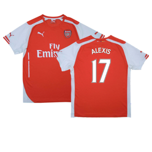 Arsenal 2014-15 Home Shirt (XS) (Mint) (Alexis 17)_0