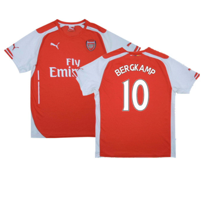 Arsenal 2014-15 Home Shirt (M) (Mint) (BERGKAMP 10)