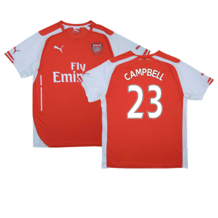 Arsenal 2014-15 Home Shirt (S) (Excellent) (CAMPBELL 23)