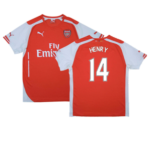 Arsenal 2014-15 Home Shirt (XS) (Excellent) (Henry 14)_0