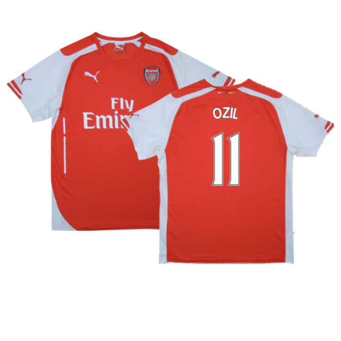 Arsenal 2014-15 Home Shirt (S) (Excellent) (Ozil 11)