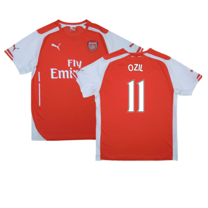 Arsenal 2014-15 Home Shirt (Excellent) (Ozil 11)