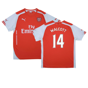 Arsenal 2014-15 Home Shirt (S) (Excellent) (Walcott 14)_0