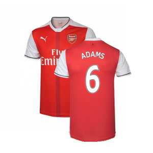 Arsenal 2016-17 Home Shirt (M) (Very Good) (ADAMS 6)_0