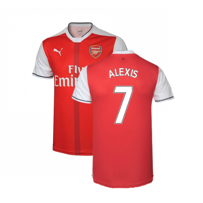 Arsenal 2016-17 Home Shirt (Excellent) (Alexis 7)