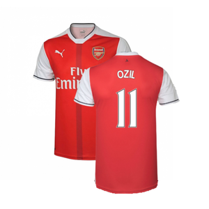 Arsenal 2016-17 Home Shirt (XL) (Very Good) (Ozil 11)_0