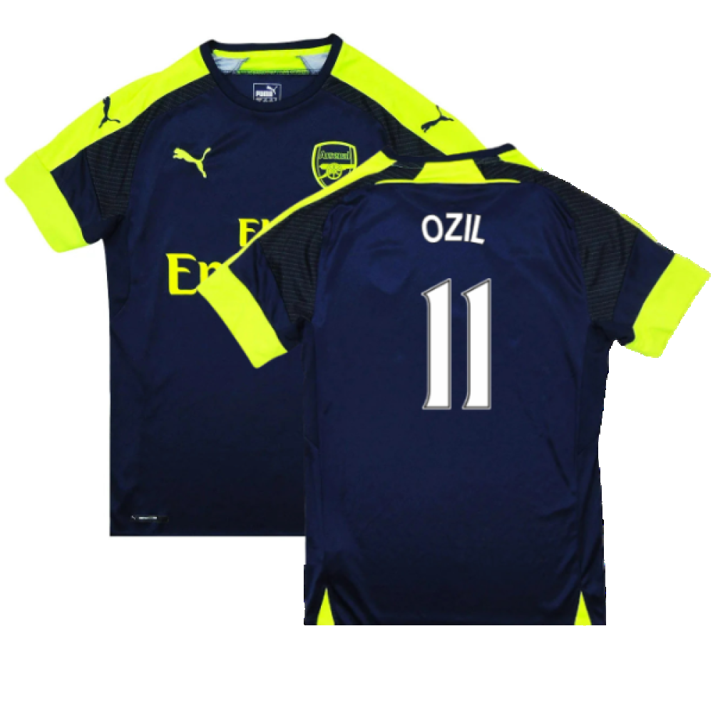 Maillot de foot vintage Arsenal N°11 Ozil 2015-2016