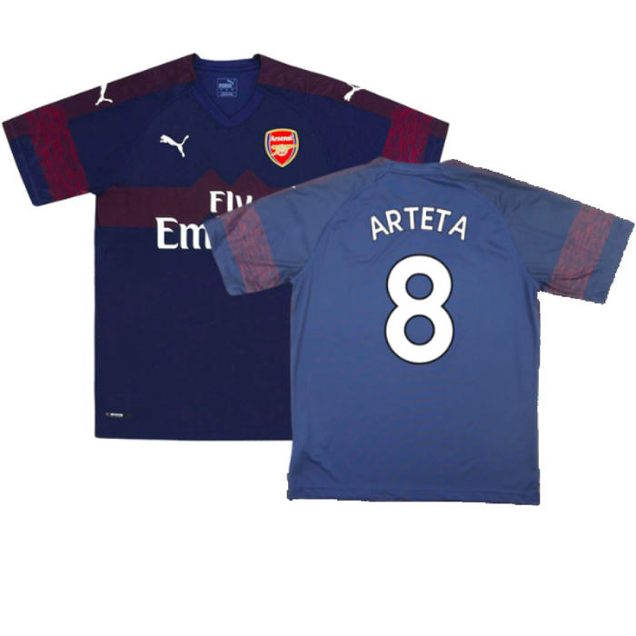 Arsenal 2018-19 Away Shirt (S) (Excellent) (Arteta 8)