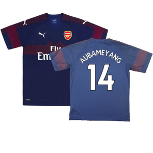 Arsenal 2018-19 Away Shirt (S) (Excellent) (Aubameyang 14)_0