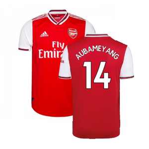 Arsenal 2019-20 Home Shirt (Excellent) (AUBAMEYANG 14)_0