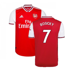 Arsenal 2019-20 Home Shirt (S) (Good) (ROSICKY 7)_0