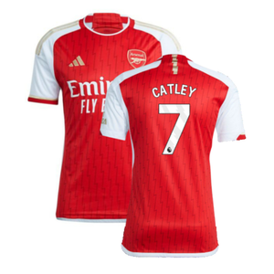 Arsenal 2023-24 Home Shirt (XXLB) (Catley 7) (Excellent)_0