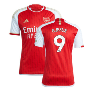 Arsenal 2023-24 Home Shirt (XXLB) (G.Jesus 9) (Excellent)_0