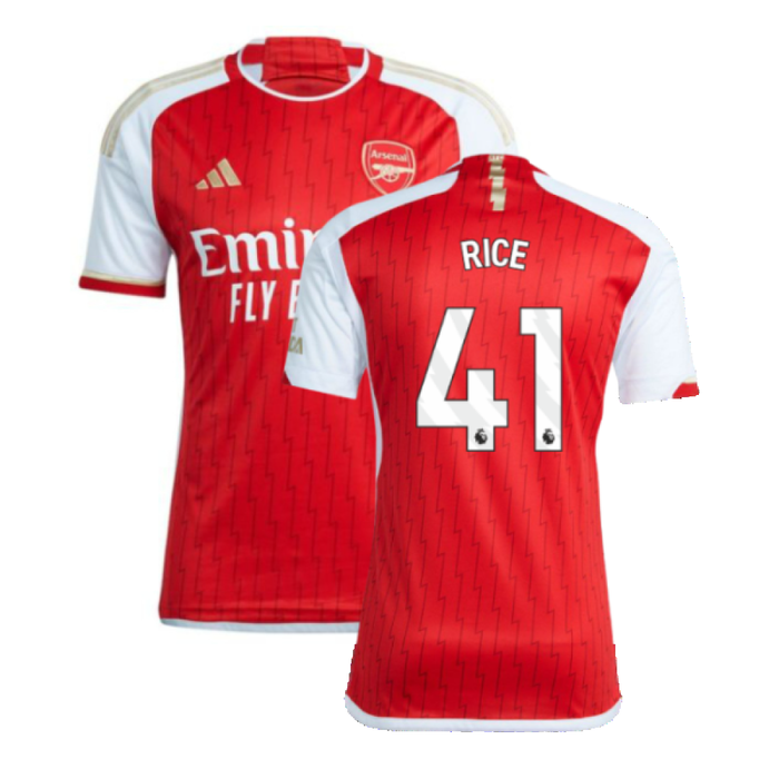 Arsenal 2023-24 Home Shirt (XXLB) (Rice 41) (Excellent)