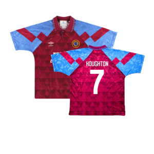 Aston Villa 1990-92 Home Shirt (XL) (Very Good) (Houghton 7)_0