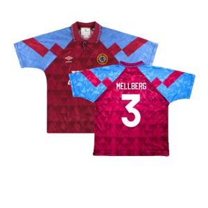 Aston Villa 1990-92 Home Shirt (Good) (Mellberg 3)_0