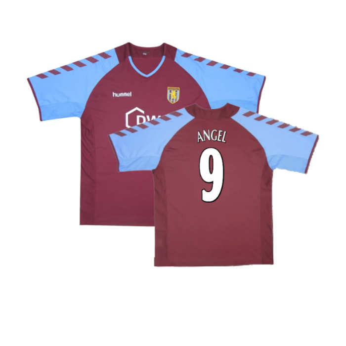 Aston Villa 2004-05 Home Football Shirt (Excellent) (Angel 9)