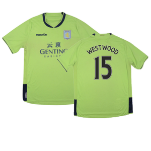 Aston Villa 2012-13 Away Shirt (S) (Excellent) (Westwood 15)_0