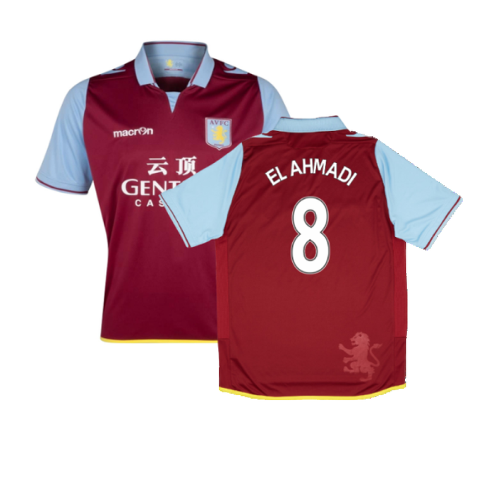 Aston Villa 2012-13 Home Shirt (L) (Very Good) (El Ahmadi 8)