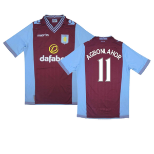 Aston Villa 2013-14 Home Shirt (XL) (Excellent) (Agbonlahor 11)_0