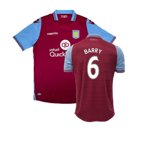 Aston Villa 2015-16 Home Shirt (XL) (Very Good) (Barry 6)_0