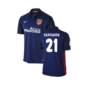 Atletico Madrid 2015-16 Away Shirt (XLB) (Excellent) (Carrasco 21)_0