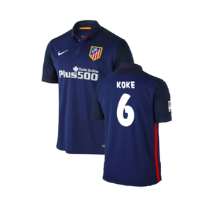 Atletico Madrid 2015-16 Away Shirt (XLB) (Excellent) (Koke 6)_0