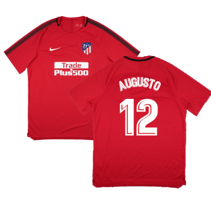 Atletico Madrid 2017-18 Nike Training Shirt (XL) (Augusto 12) (Mint)