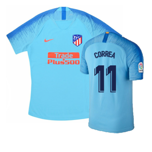 Atletico Madrid 2018-19 Away Shirt (S) (Mint) (Correa 11)_0