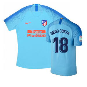 Atletico Madrid 2018-19 Away Shirt (M) (Good) (Diego Costa 18)_0