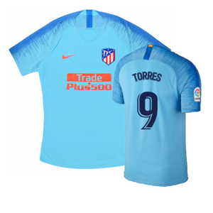 Atletico Madrid 2018-19 Away Shirt (S) (Mint) (Torres 9)_0