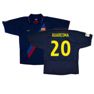 Barcelona 2003-04 Third Shirt (L) (Fair) (Quaresma 20)_0