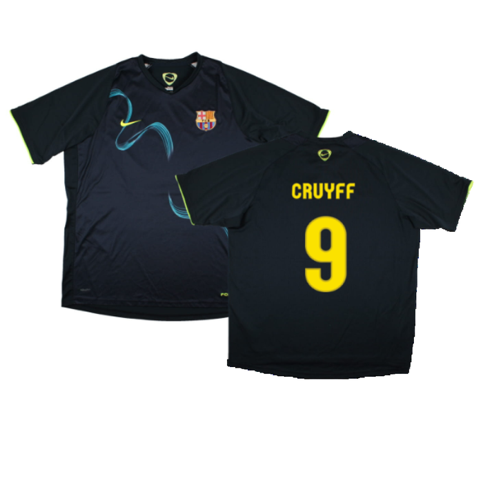 Barcelona 2008-09 Nike Training Shirt (2XL) (CRUYFF 9) (Excellent)