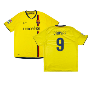 Barcelona 2008-10 Away Shirt (M) (CRUYFF 9) (Very Good)_0