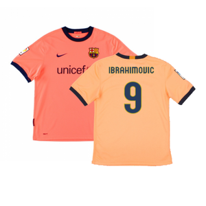 Barcelona 2009-10 Away Shirt (S) (Excellent) (Ibrahimovic 9)_0