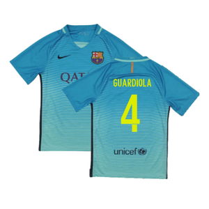 Barcelona 2016-17 Third Shirt (XLB) Messi #10 (Mint) (Guardiola 4)_0