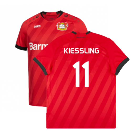 Bayer Leverkusen 2019-20 Home Shirt (Mint) (Kiessling 11)_0
