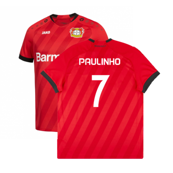 Bayer Leverkusen 2019-20 Home Shirt (Excellent) (Paulinho 7)