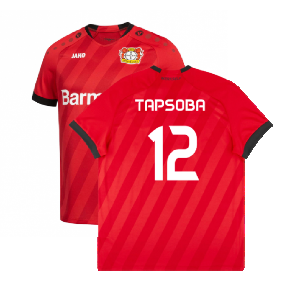 Bayer Leverkusen 2019-20 Home Shirt (Mint) (Tapsoba 12)_0