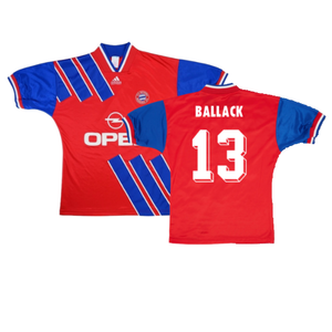 Bayern Munich 1993-95 Home Shirt (S) (Excellent) (Ballack 13)_0