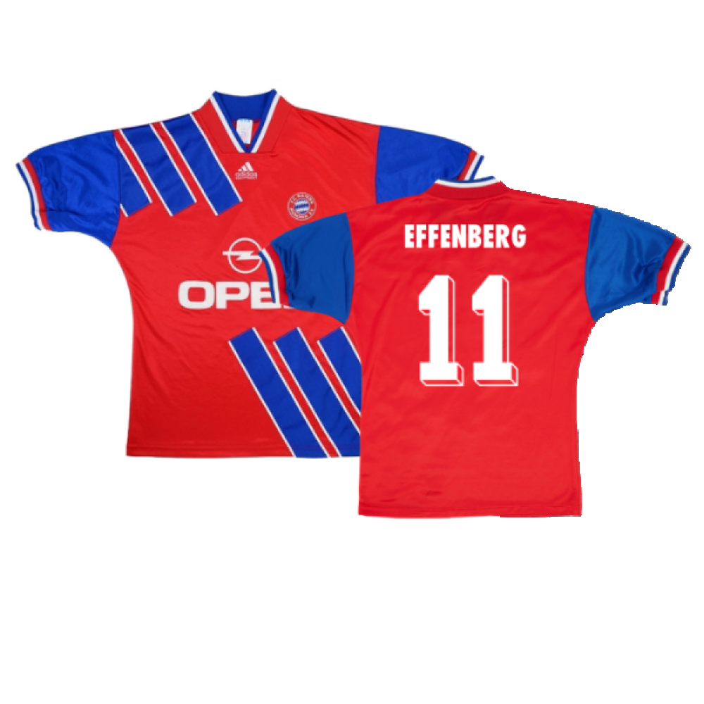 Bayern Munich 1993-95 Home Shirt (S) (Very Good) (Effenberg 11)_0