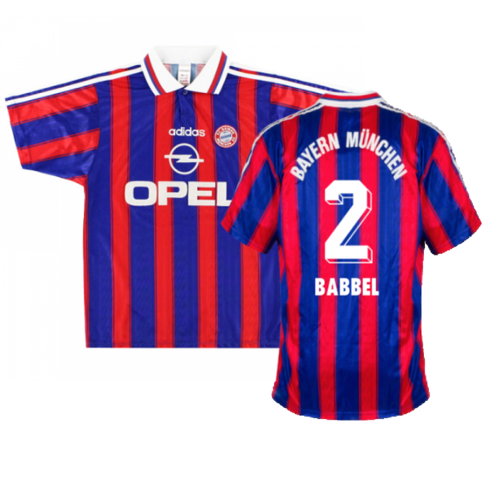 Bayern Munich 1995-97 Home Shirt (Very Good) (Babbel 2)