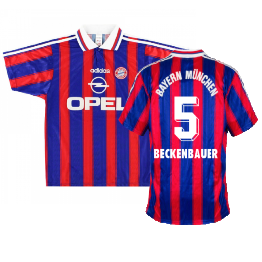 Bayern Munich 1995-97 Home Shirt (Very Good) (BECKENBAUER 5)_0