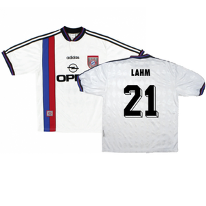 Bayern Munich 1996-98 Away Shirt (L) Strunz #8 (Fair) (Lahm 21)_0