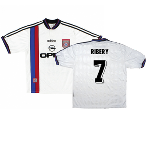 Bayern Munich 1996-98 Away Shirt (L) Strunz #8 (Fair) (Ribery 7)_0