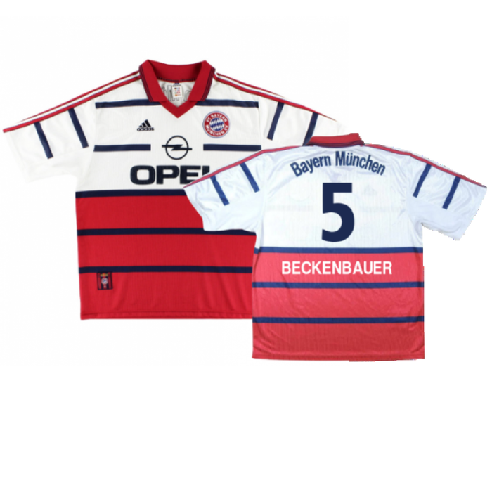 Bayern Munich 1998-00 Away Shirt (Excellent) (Beckenbauer 5)