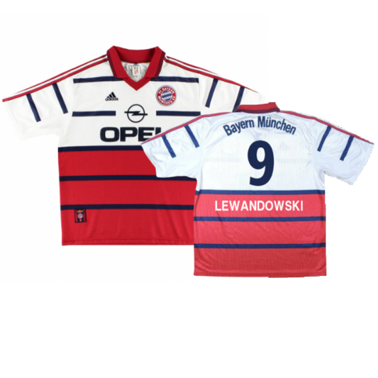 Bayern Munich 1998-00 Away Shirt (Excellent) (Lewandowski 9)_0