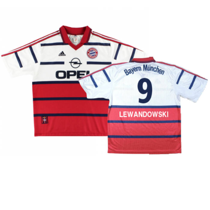 Bayern Munich 1998-00 Away Shirt (Excellent) (Lewandowski 9)